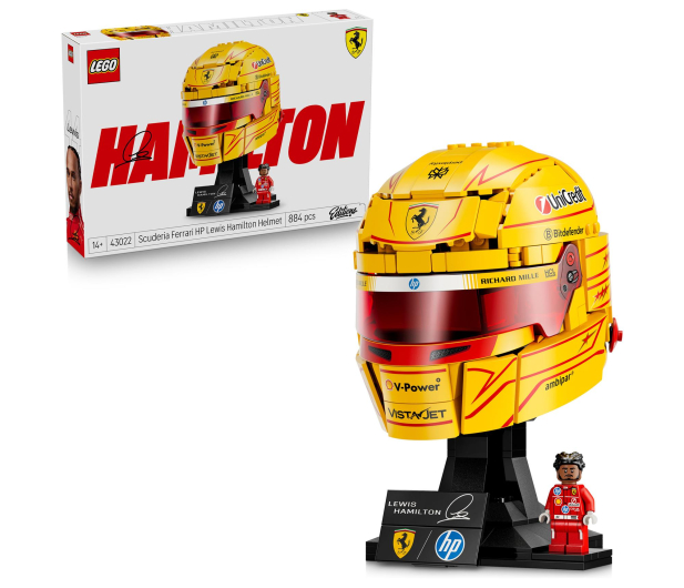 LEGO EDITIONS 43022 Kask Lewis Hamilton Scuderia Ferrari HP - 1517903 - zdjęcie 2